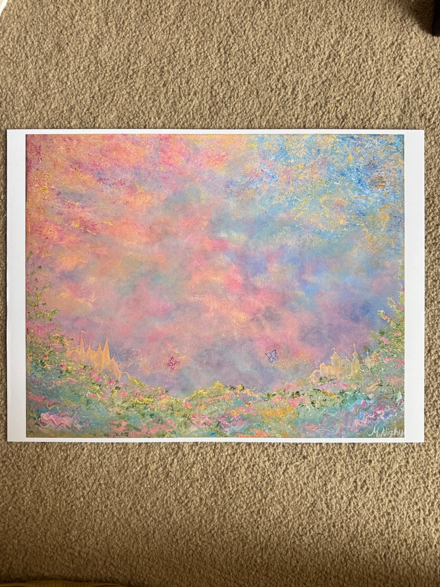 'The Princess and the Pauper - PRINT 16x12 inch - by Molly Nighy