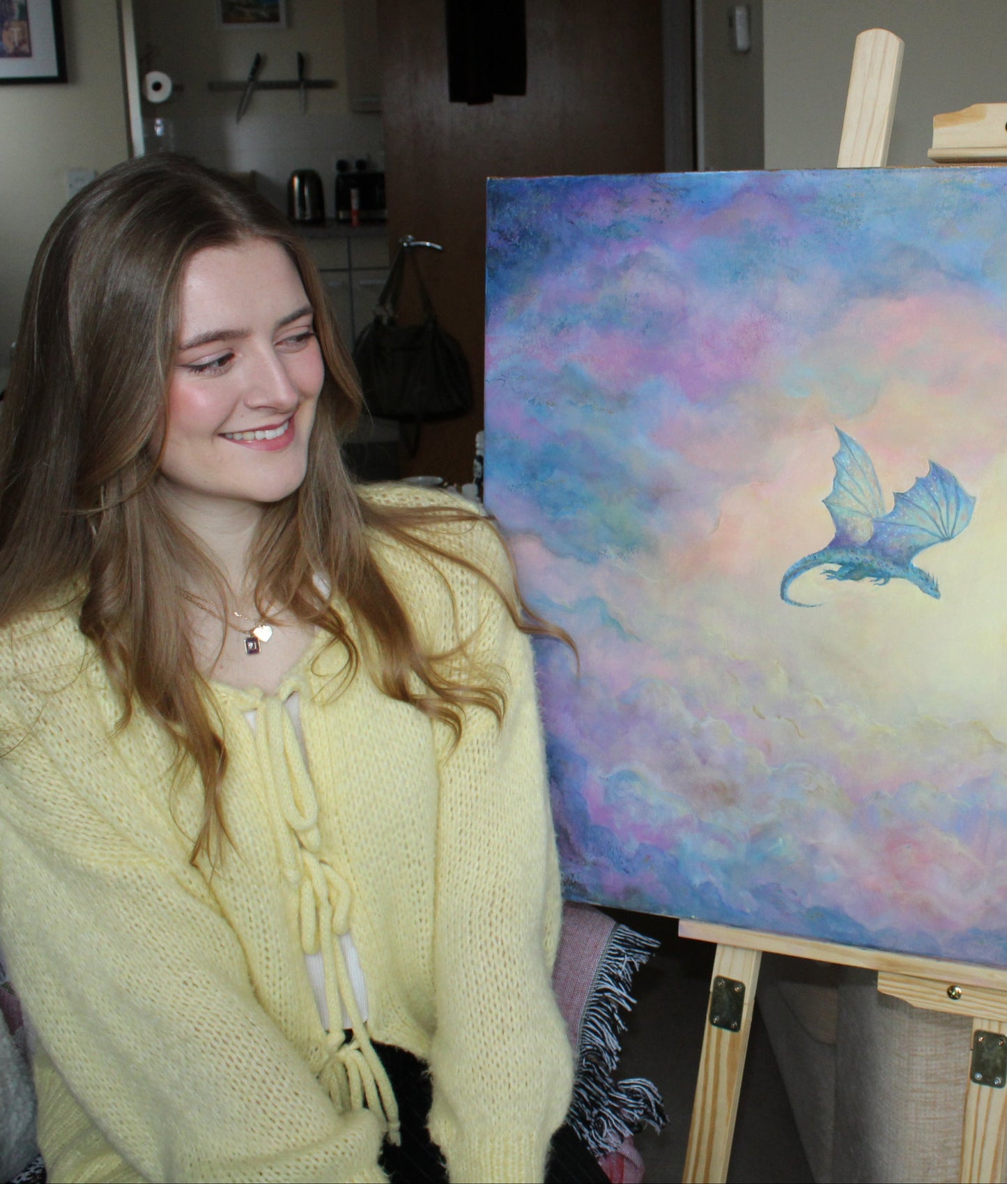 Dreaming of Dragons - 24x36inch Original Painting