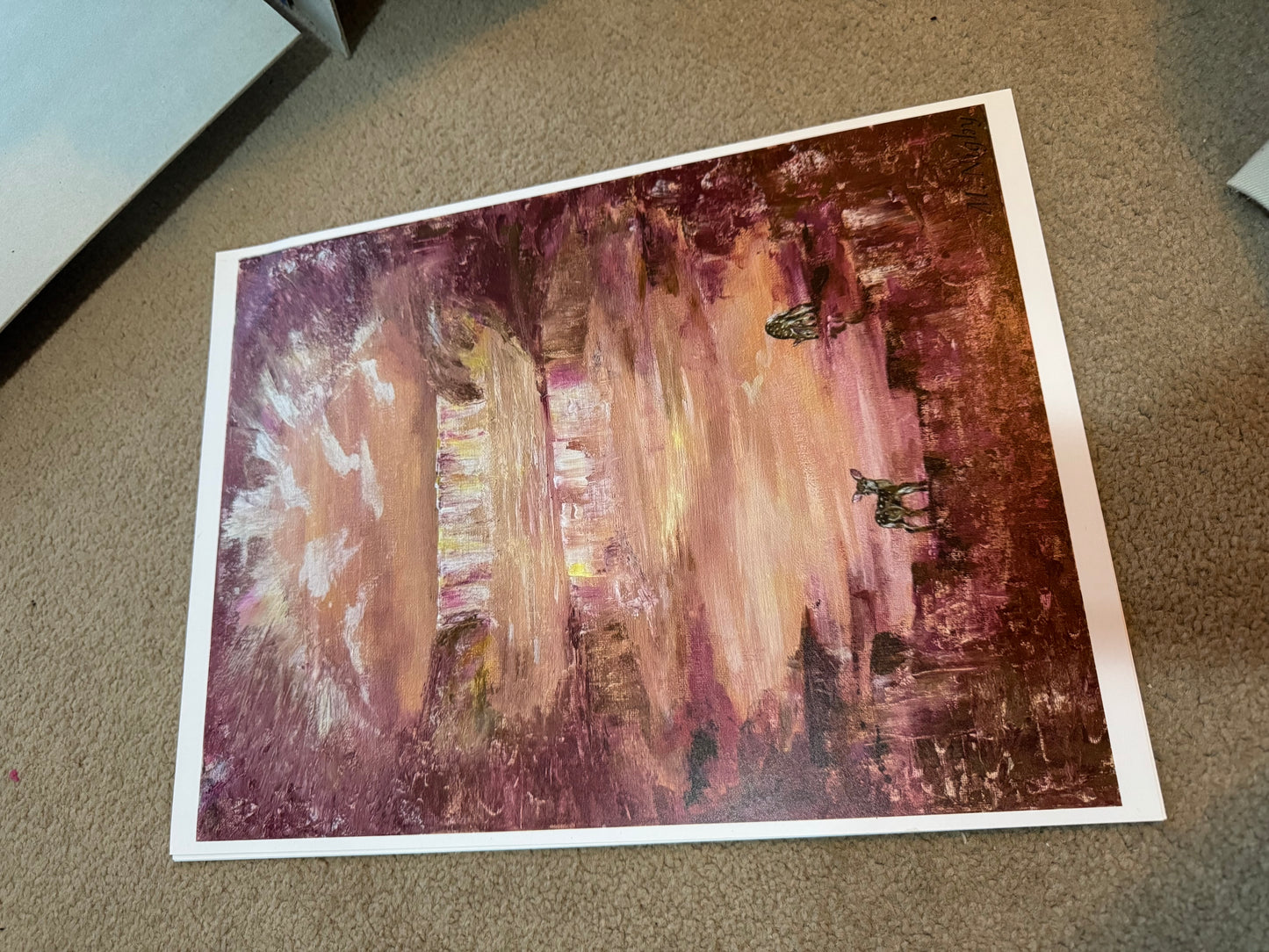 'The Goddess of Hunt' - PRINT 16x12 inch - by Molly Nighy
