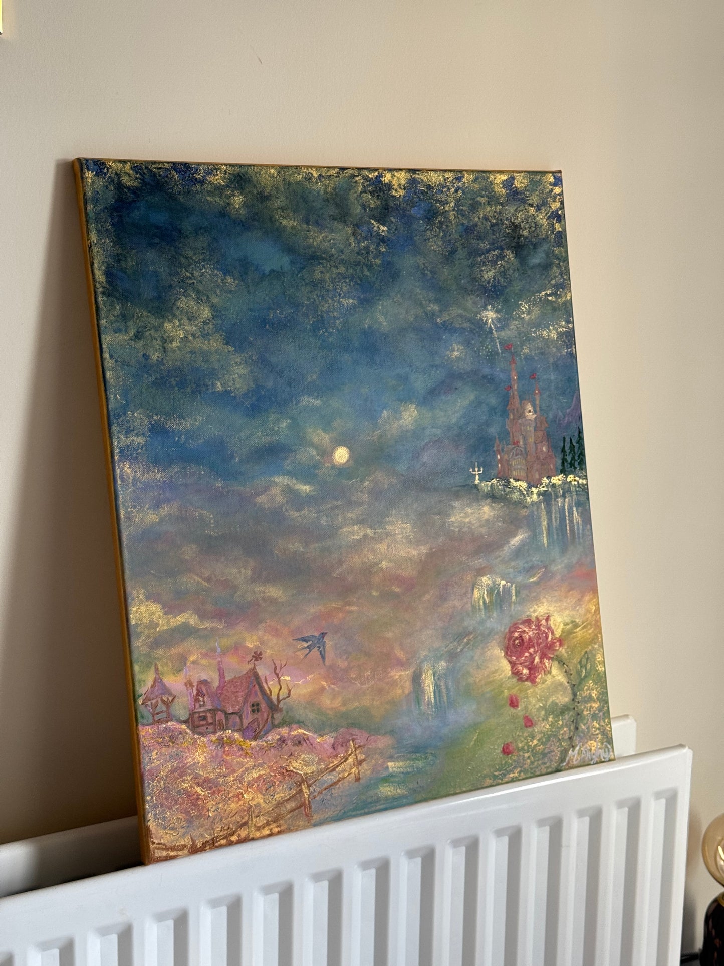 ‘Tale as Old as Time’ Original Acrylic painting 20x24inch
