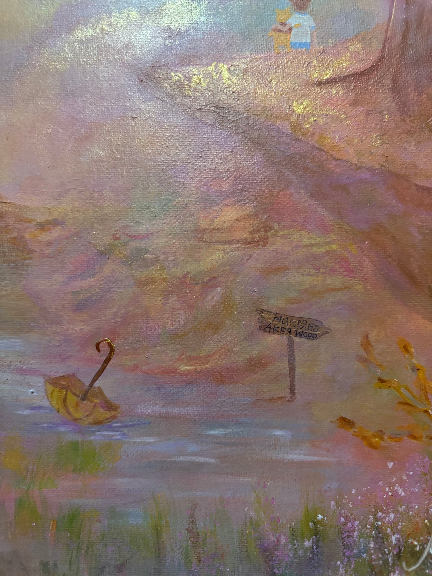 ‘Honeyed Light’ - Original Acrylic Painting 16x20 inch