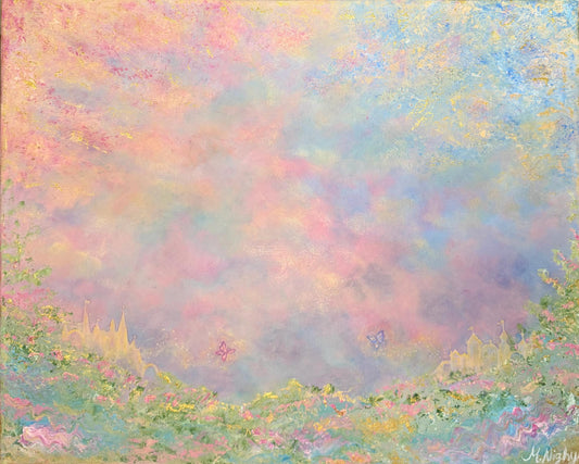 'The Princess and the Pauper' - Original Acrylic painting by Molly Nighy