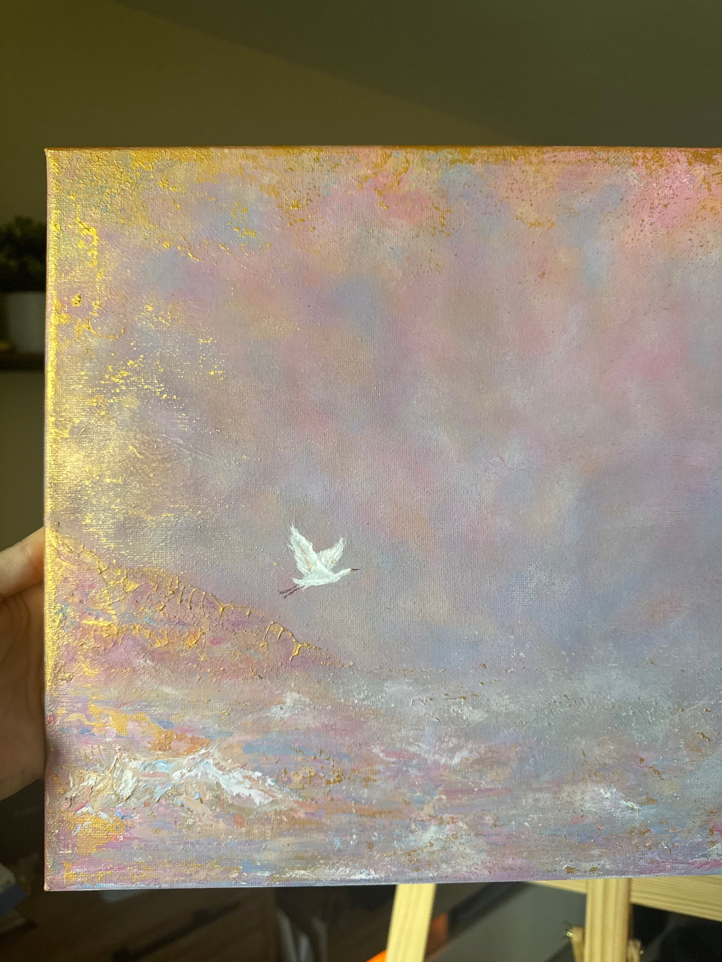 'Beyond The Royal Seas' - 14x18 inch Original Acrylic Painting