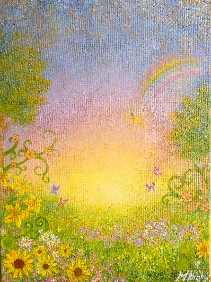 ‘Fields of Light’ 12 x 16 inch PRINT by Molly Nighy