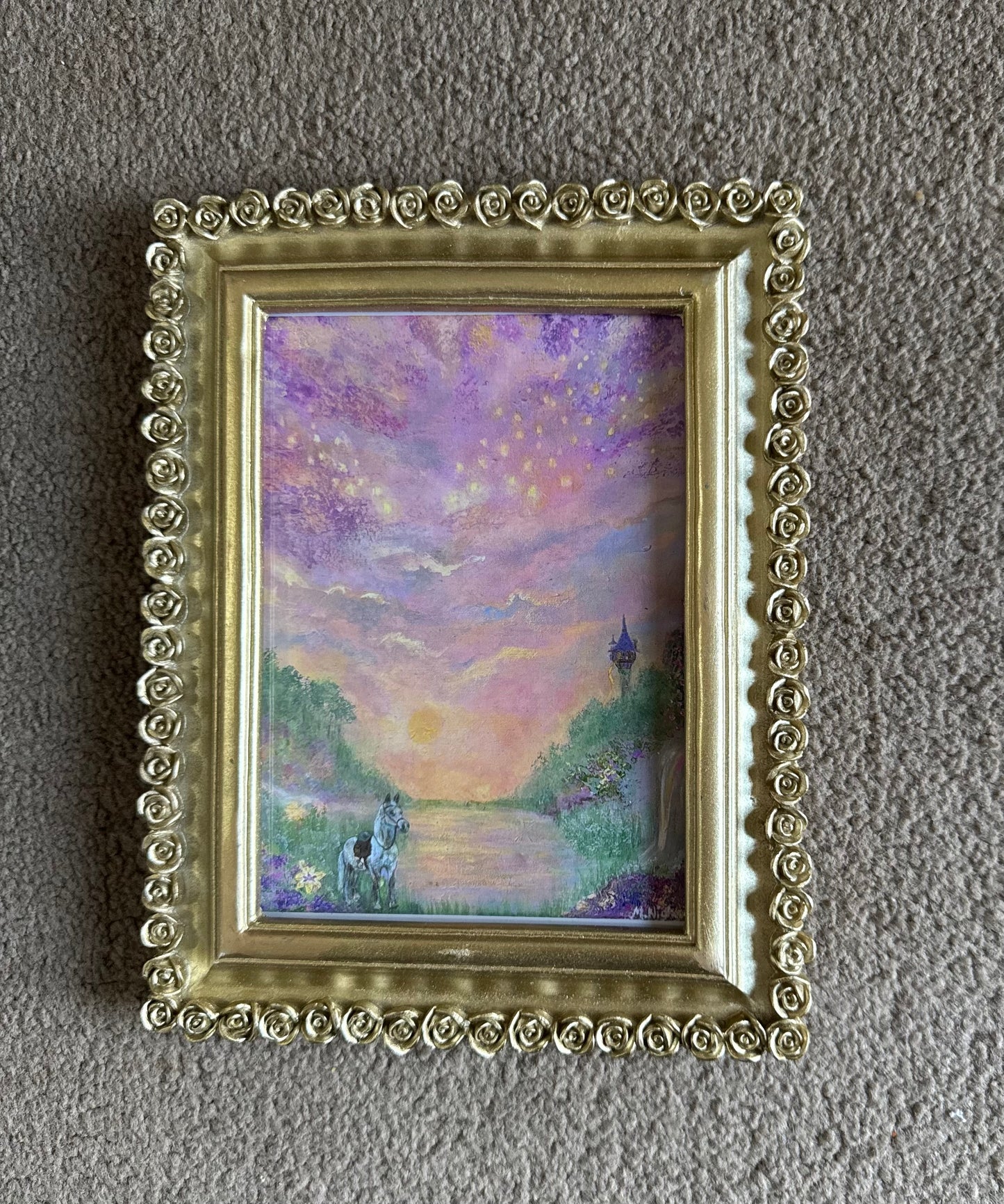 Vintage-Style framed PRINTS - 5x7 Inch - by Molly Nighy