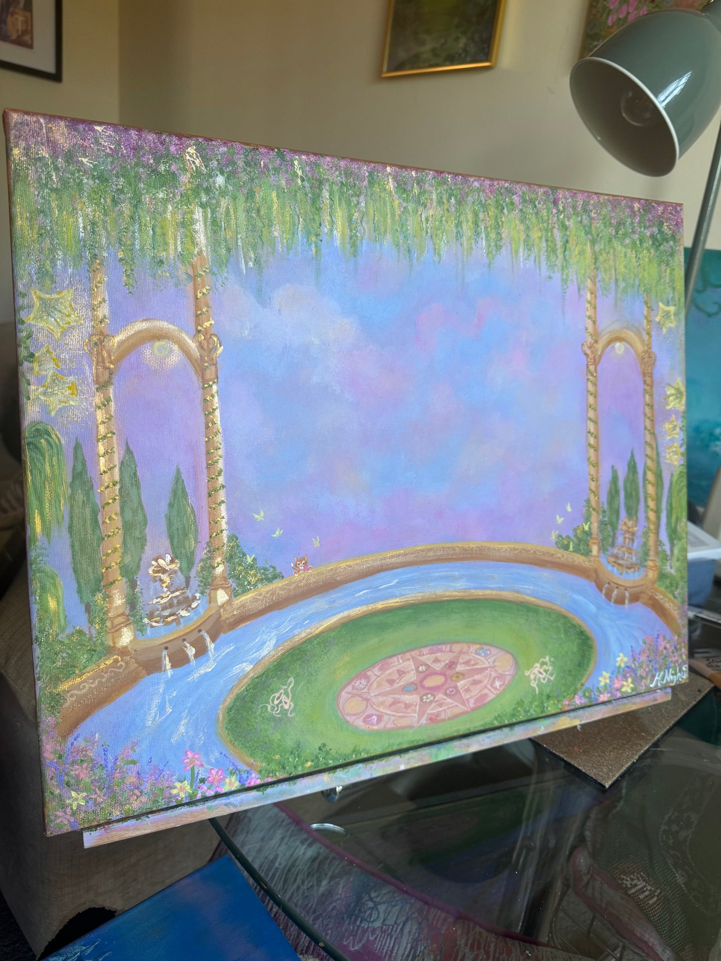 ‘One More Dance’ Barbie 12 Dancing Princesses original painting - 16x20 inch
