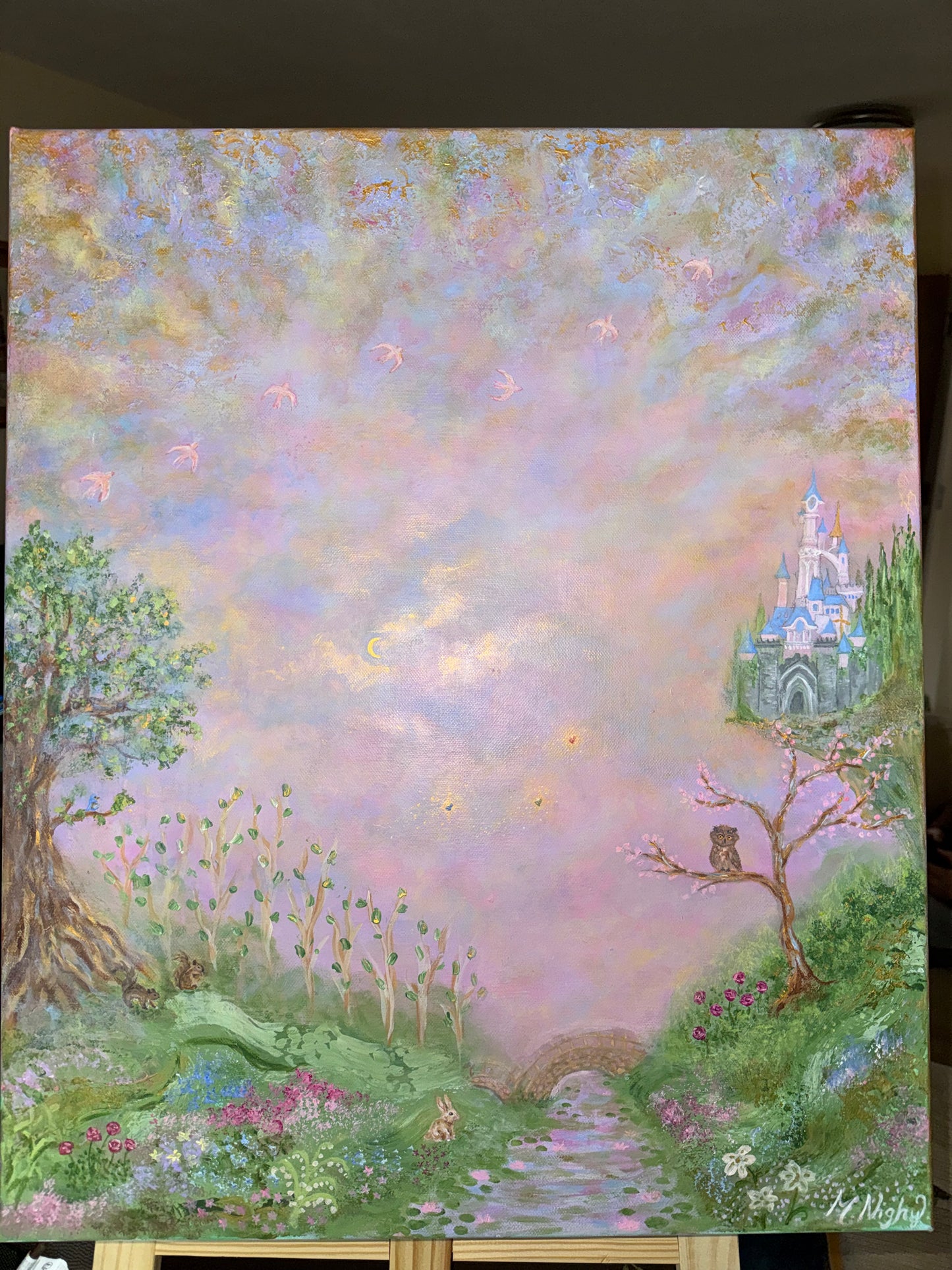 'Once Upon a Dream' - 20x24 Inch - Original Acrylic Painting