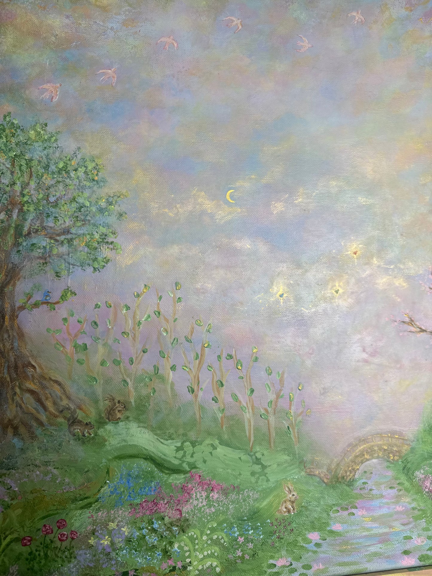 'Once Upon a Dream' - 20x24 Inch - Original Acrylic Painting