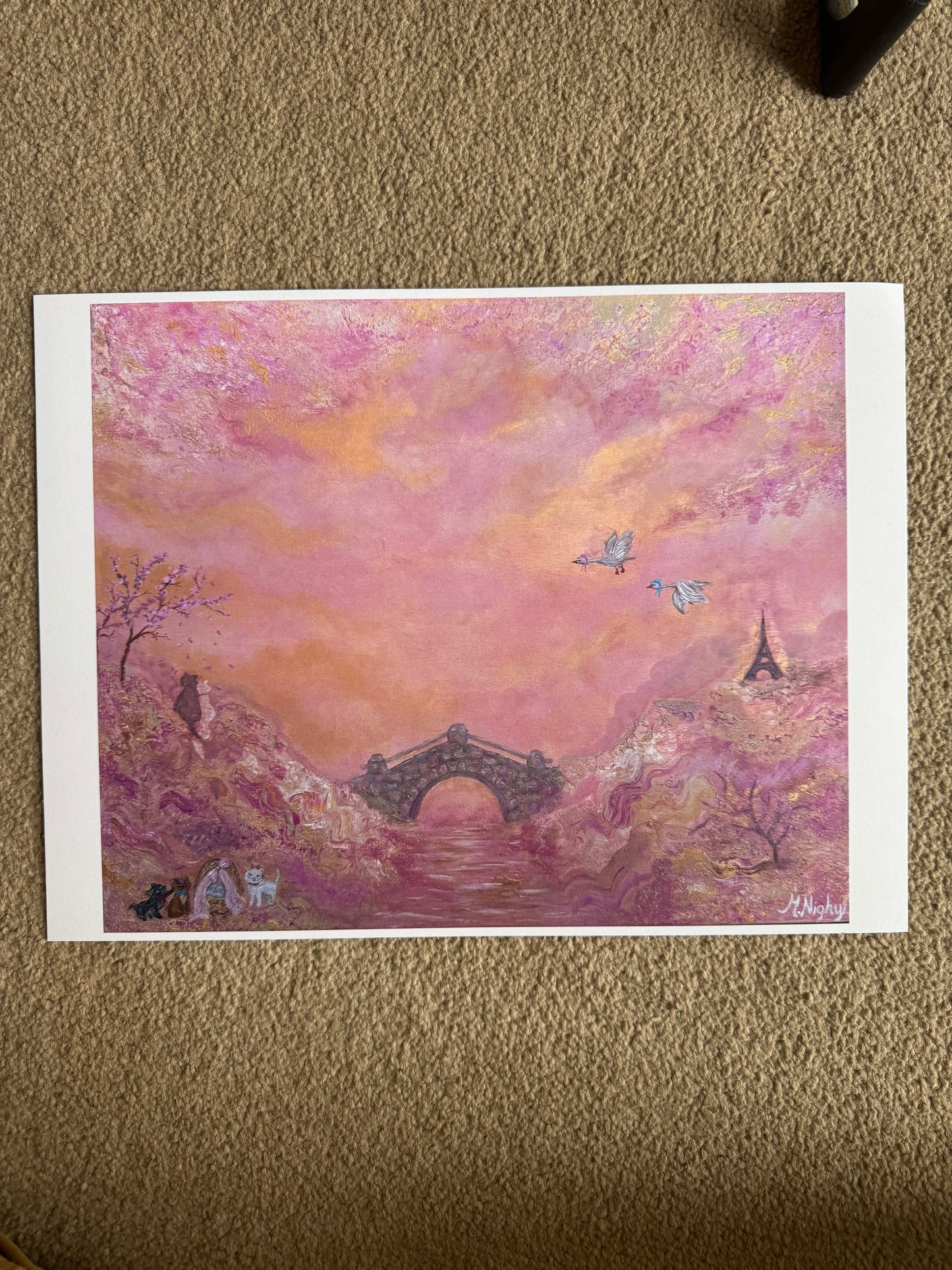'O’Malley's Promise' - PRINT 16x12 inch - by Molly Nighy