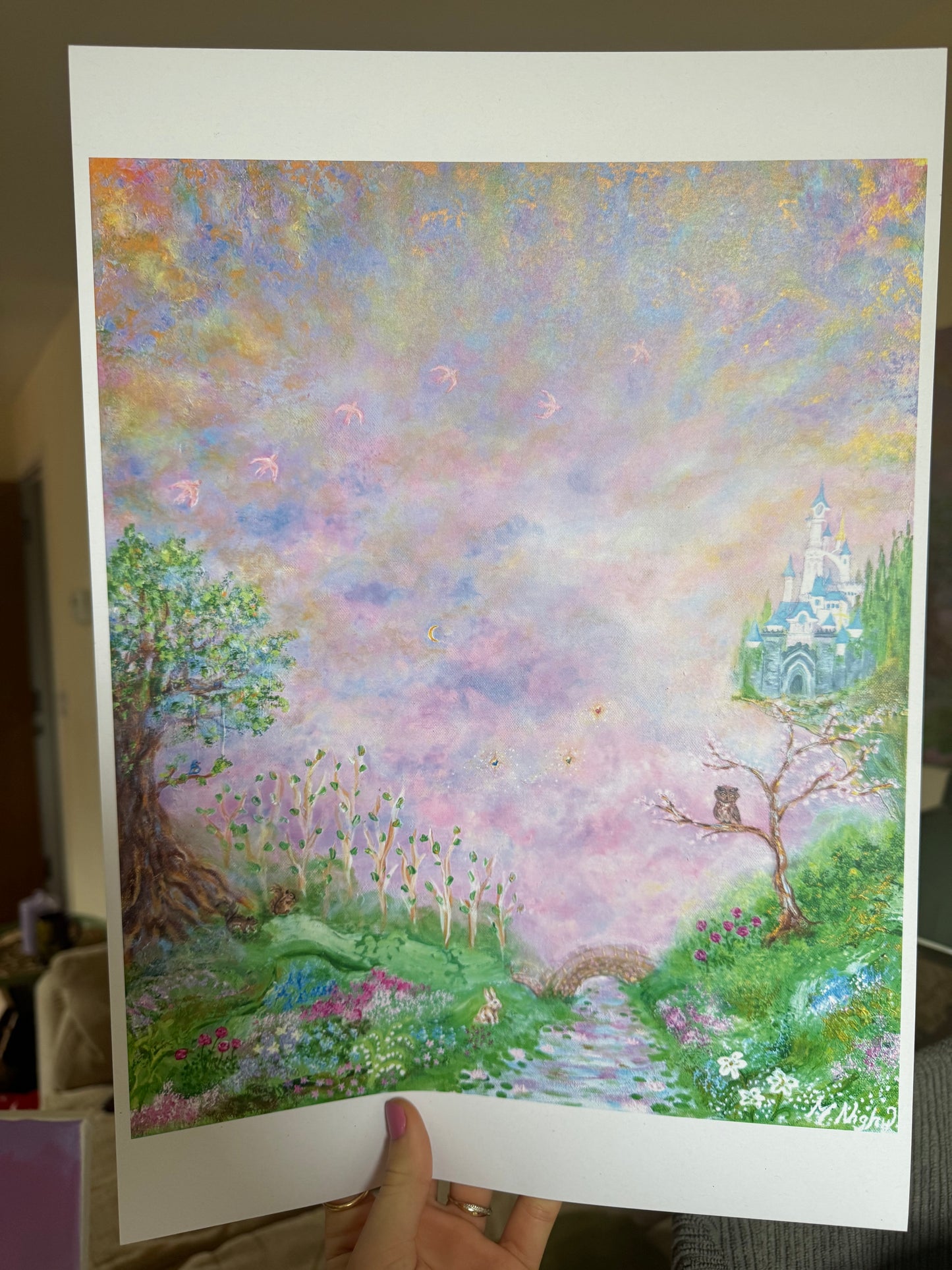 'Once Upon a Dream' - PRINT 16X12 Inch - by Molly Nighy