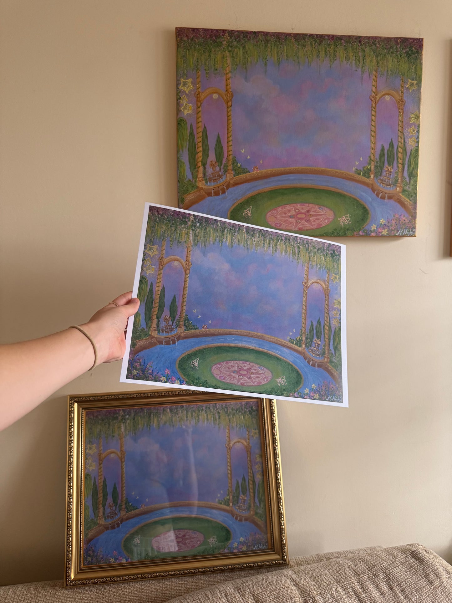 ‘One More Dance’ 12x15 inch PRINTS / framed / bookmarks