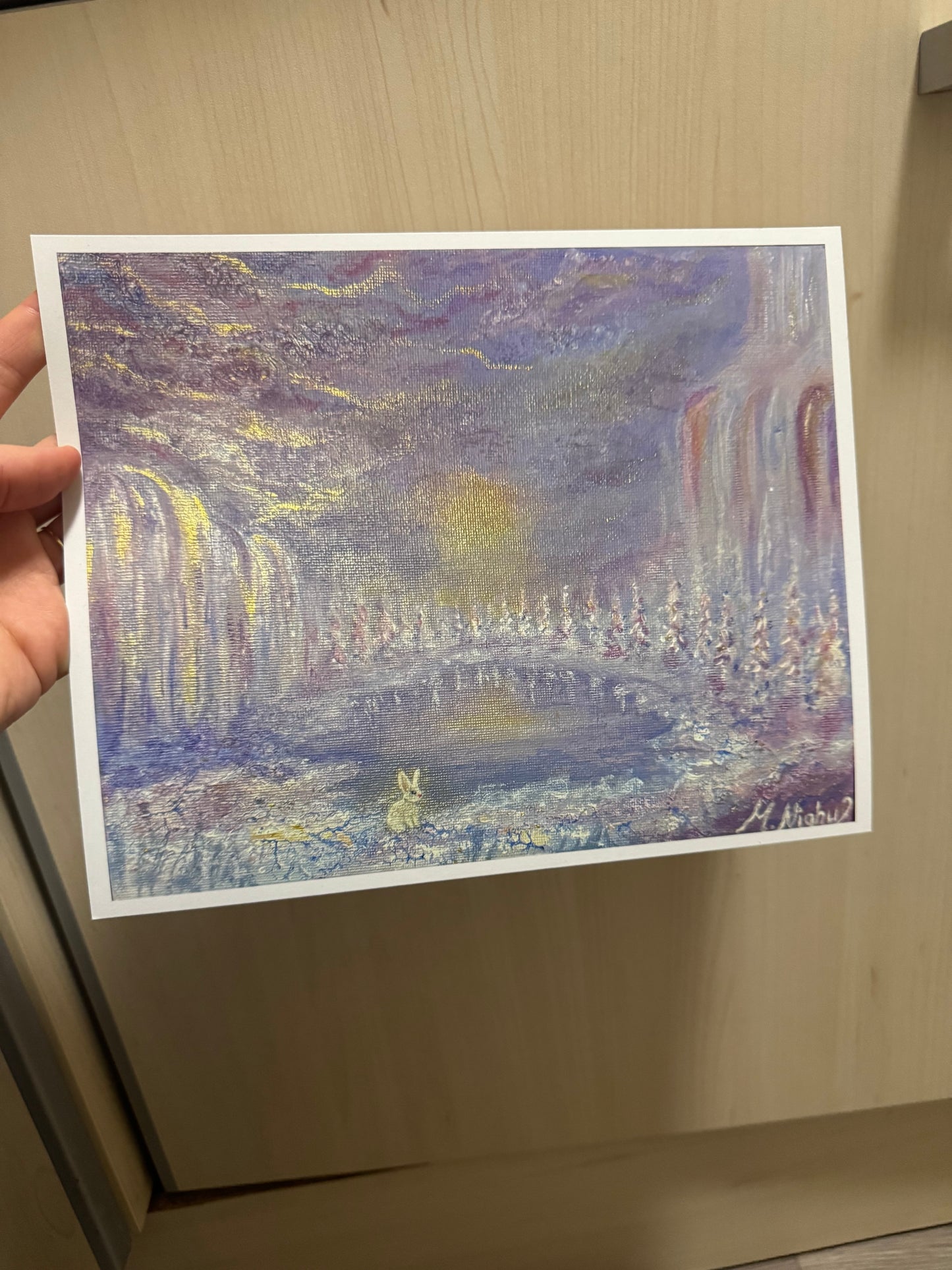 'Pearl Skies' - PRINT 8x10 Inch - by Molly Nighy