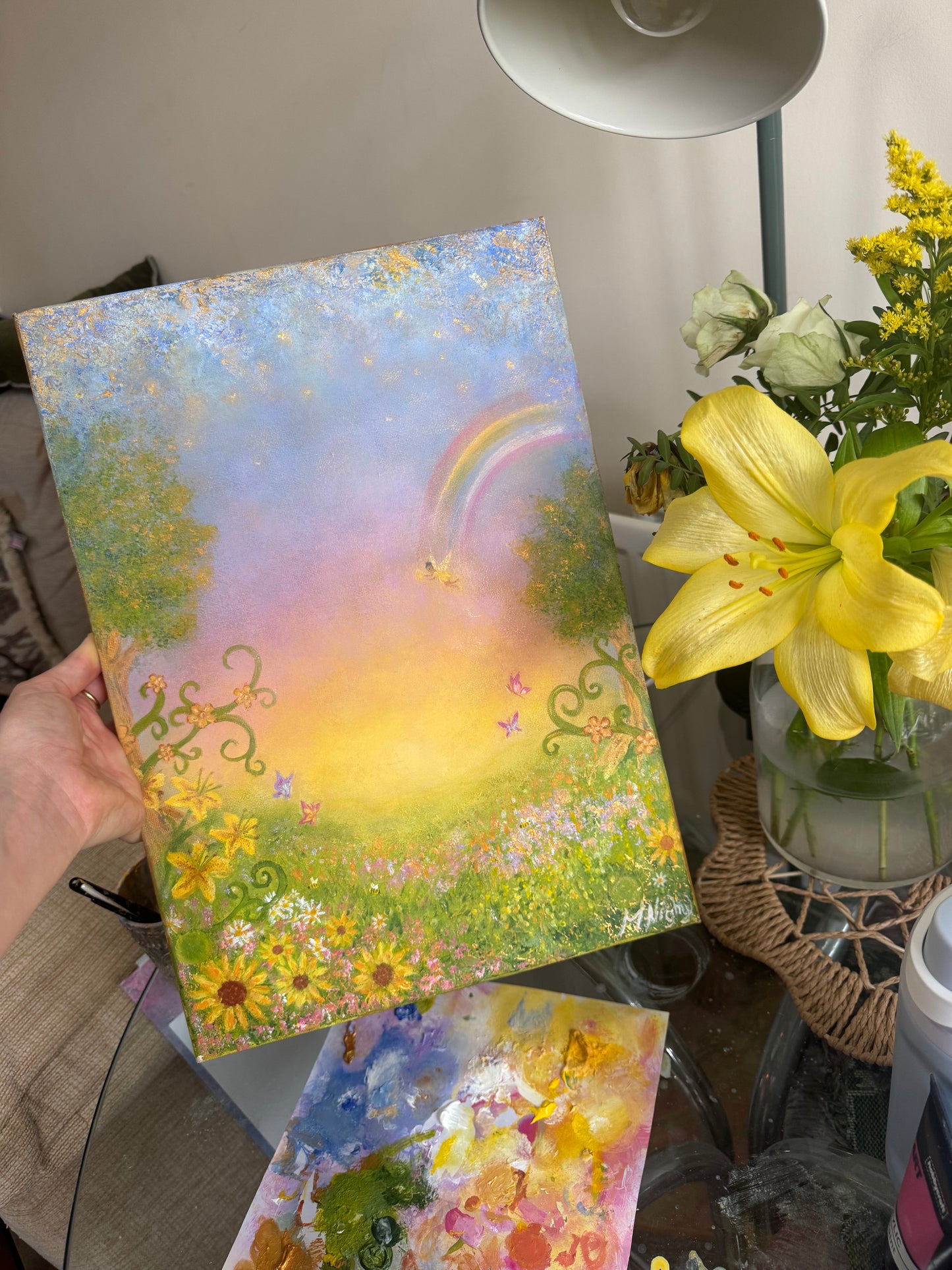 Fields of Light - Original Acrylic painting