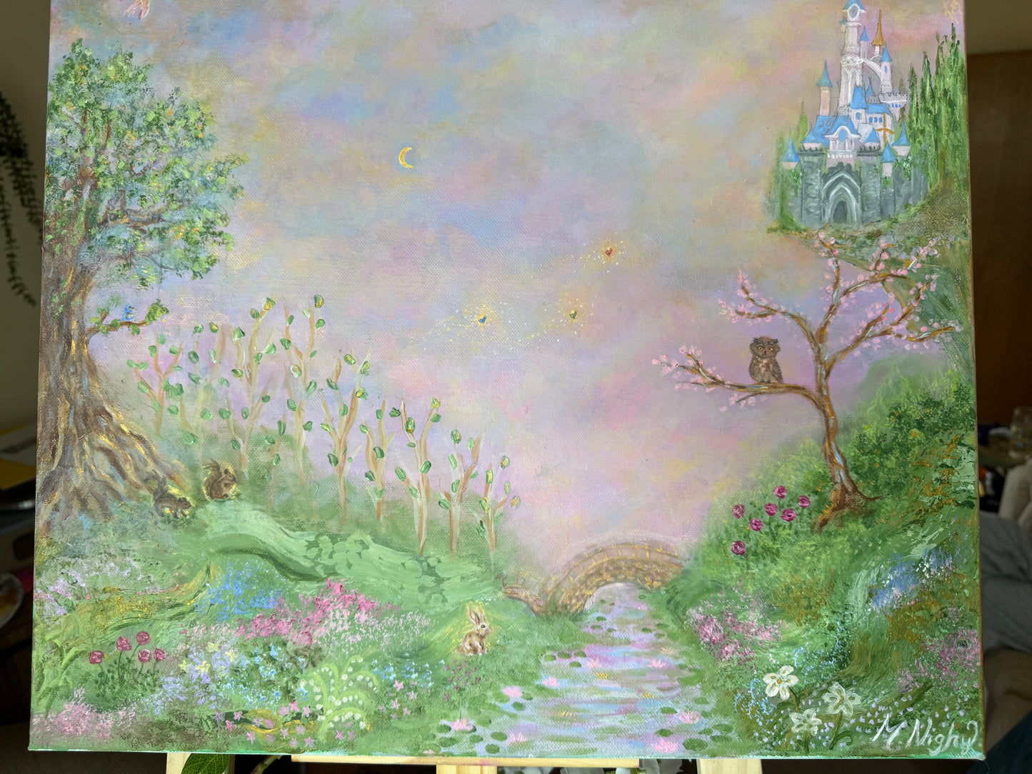 'Once Upon a Dream' - 20x24 Inch - Original Acrylic Painting