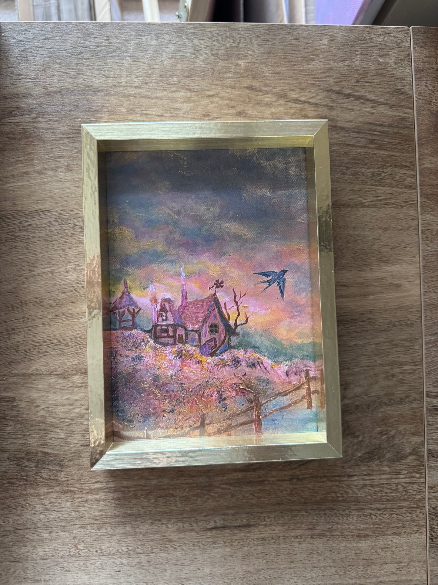Vintage-Style framed PRINTS - 5x7 Inch - by Molly Nighy