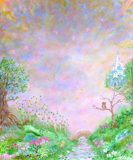 'Once Upon a Dream' - PRINT 16X12 Inch - by Molly Nighy