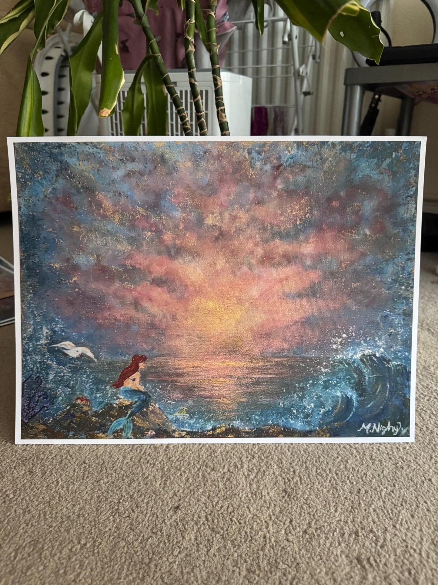 Part Of That World - PRINT of original painting by Molly Nighy