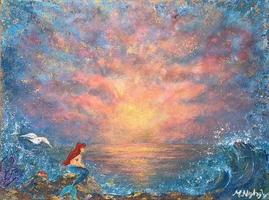 Part Of That World - PRINT of original painting by Molly Nighy