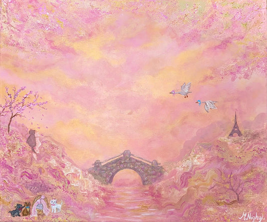 O’Malleys Promise - The Aristocats inspired A3 PRINT of painting by Molly Nighy