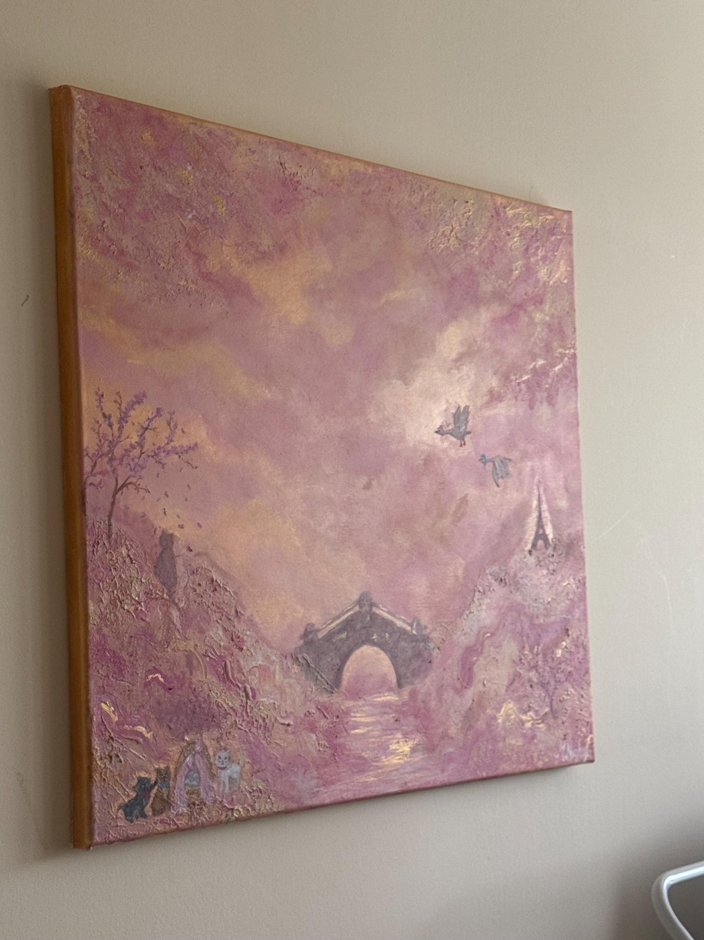 O’Malleys Promise - The Aristocats inspired A3 PRINT of painting by Molly Nighy